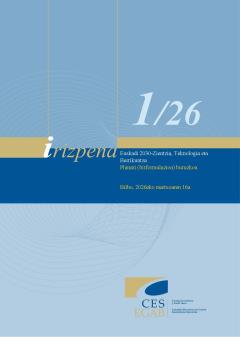 1/26 Irizpena martxoaren 16koa, Euskadi 2030-Zientzia, Teknologia eta Berrikuntza Planari(birformulazioa) buruzkoa